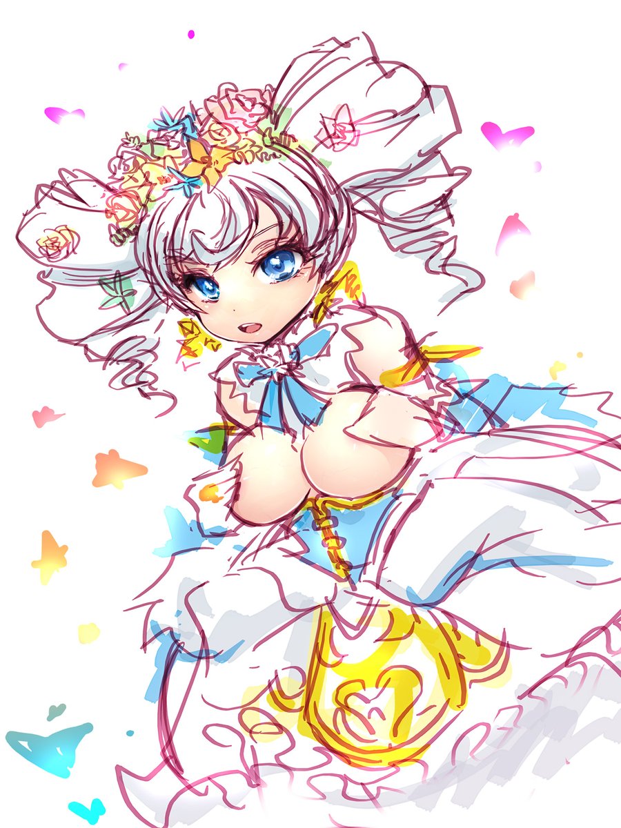 ミカちゃん描いてた 描いてたと言うか描いてる途中でなんか沢山あきらめたやつあった 