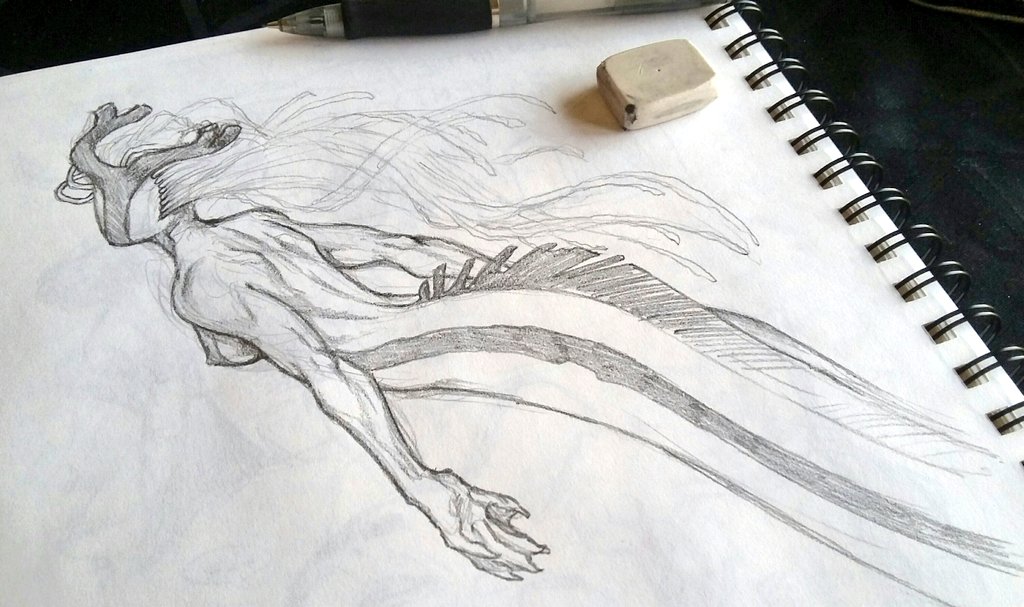 I should get back into daily drawings