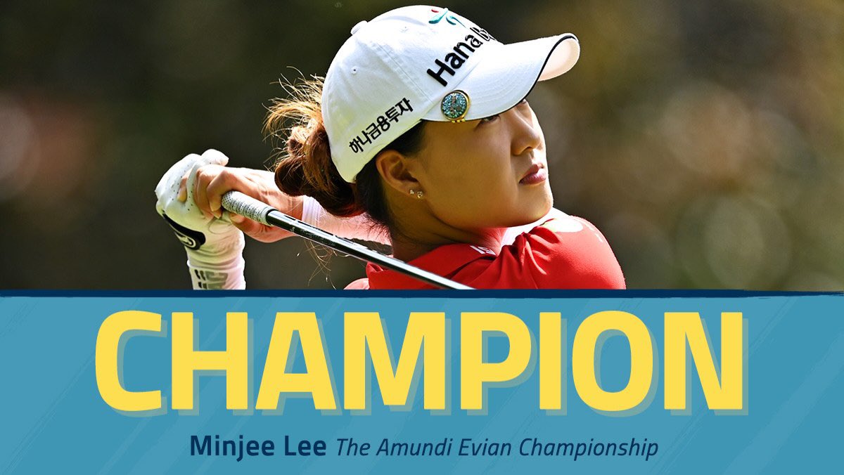 Mission accomplished.

Minjee Lee is a major champion. 🏆