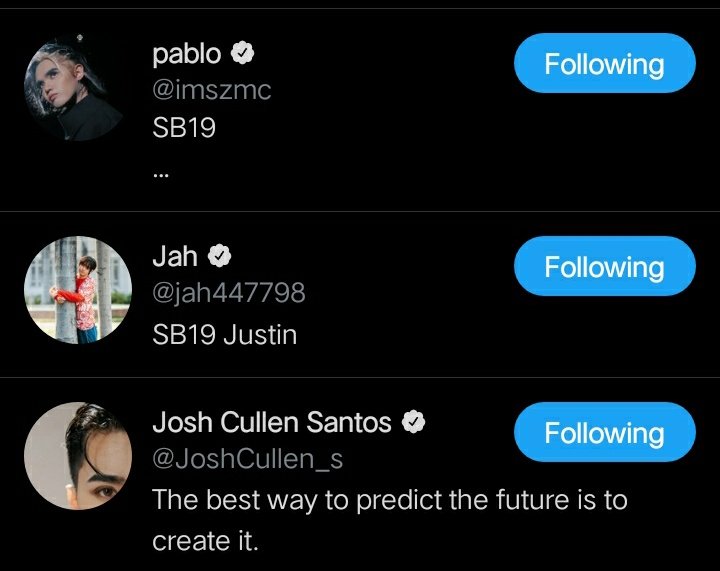 joshcullen____s's tweet photo. @eala_ria @SB19Official Followed their accounts already

@SB19Official 
#SBNineteenMAPA20MViews 
Stream BAZINGA https://t.co/FkYEX73OuC