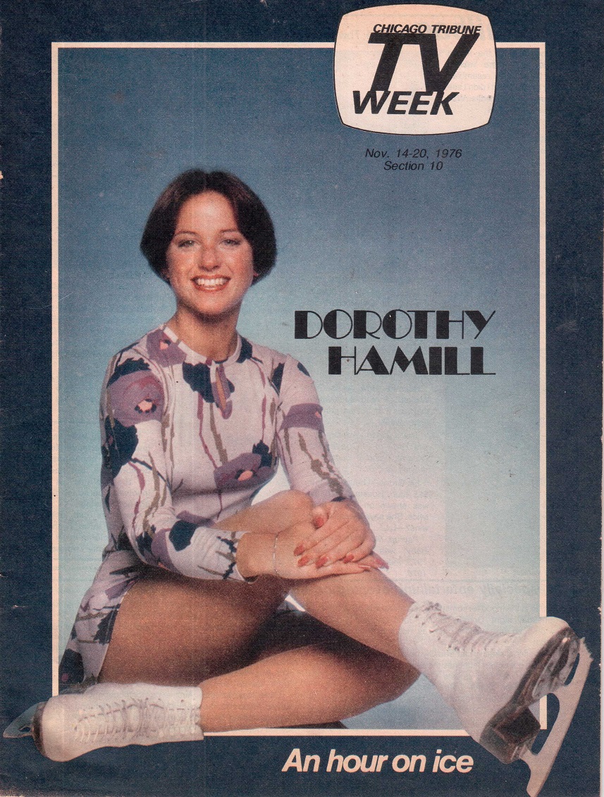 Happy Birthday to Dorothy Hamill!  Born on this day in 1956.
Chicago Tribune TV Week.  November 14-20, 1976 
