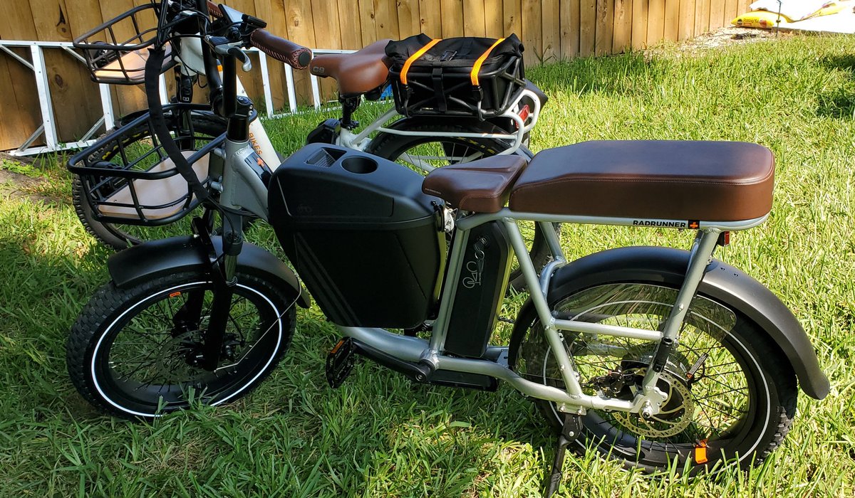 sergeant_1st's tweet image. He got me the new #RadRunnerPlus !! Off to find some bike trails! 
@RadPowerBikes