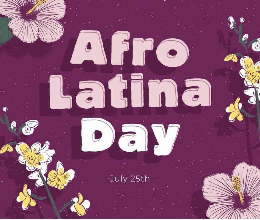 LULACcncl4614's tweet photo. July 25th is the International Afro-Latin American and Afro-Caribbean Women’s Day: The day to celebrate the resistance to racism and sexism of black women in Latin American and the Caribbean.
@LULAC
#afrolatina #Afrolatinx #rvalulac https://t.co/Eb4btjfnN0