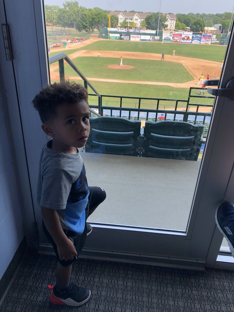 Thanks so much to the <a href="/canaries/">Sioux Falls Canaries</a> for the seat upgrade. Having a blast at the ball park.