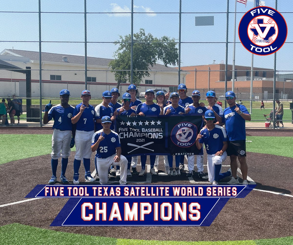 ✭Five Tool Texas✭ (@fivetooltexas) on Twitter photo 🏆CHAMPIONS🏆
Congrats to <a href="/DallasBandits/">Dallas Bandits Sports</a> 15U McFadden on winning the 15U American division of the <a href="/FiveToolTexas/">✭Five Tool Texas✭</a> Satellite World Series!
#WatchEm 🏆CHAMPIONS🏆
Congrats to <a href="/DallasBandits/">Dallas Bandits Sports</a> 15U McFadden on winning the 15U American division of the <a href="/FiveToolTexas/">✭Five Tool Texas✭</a> Satellite World Series!
#WatchEm