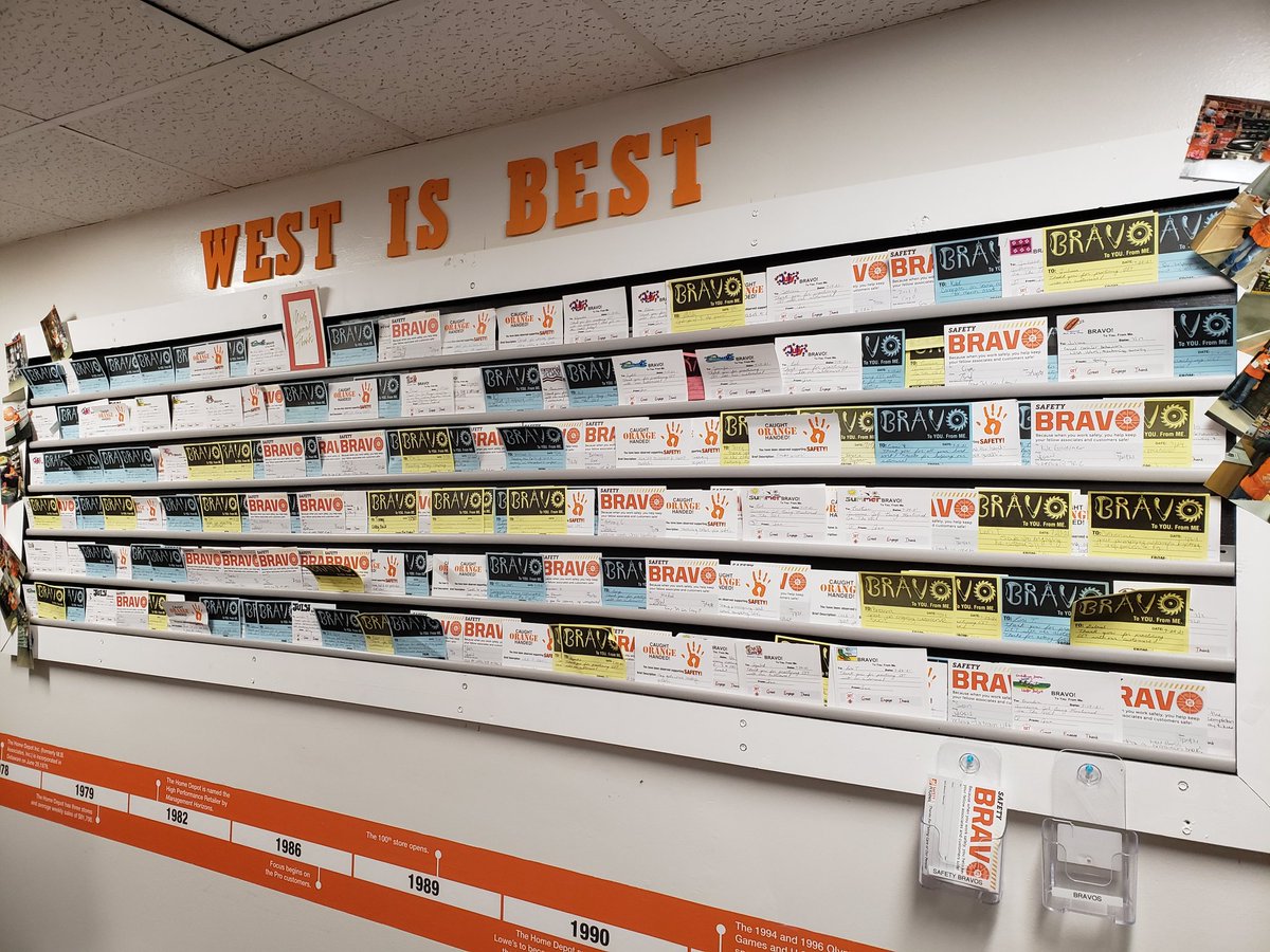 Bravo 2205!! Our team has done an outstanding job with Safety Bravos and Bravos this month!! #safetyispersonal <a href="/JohnnyTBush/">john</a> <a href="/RauschRose/">Rose Hanrahan</a> @KevinMasseyTHD <a href="/jessie25/">Jessie Jamison</a> <a href="/StoneMendy/">Mendy Stone</a> <a href="/depot2205/">West Wichita Home Depot</a> <a href="/DanielMooreTHD/">Daniel Moore</a>