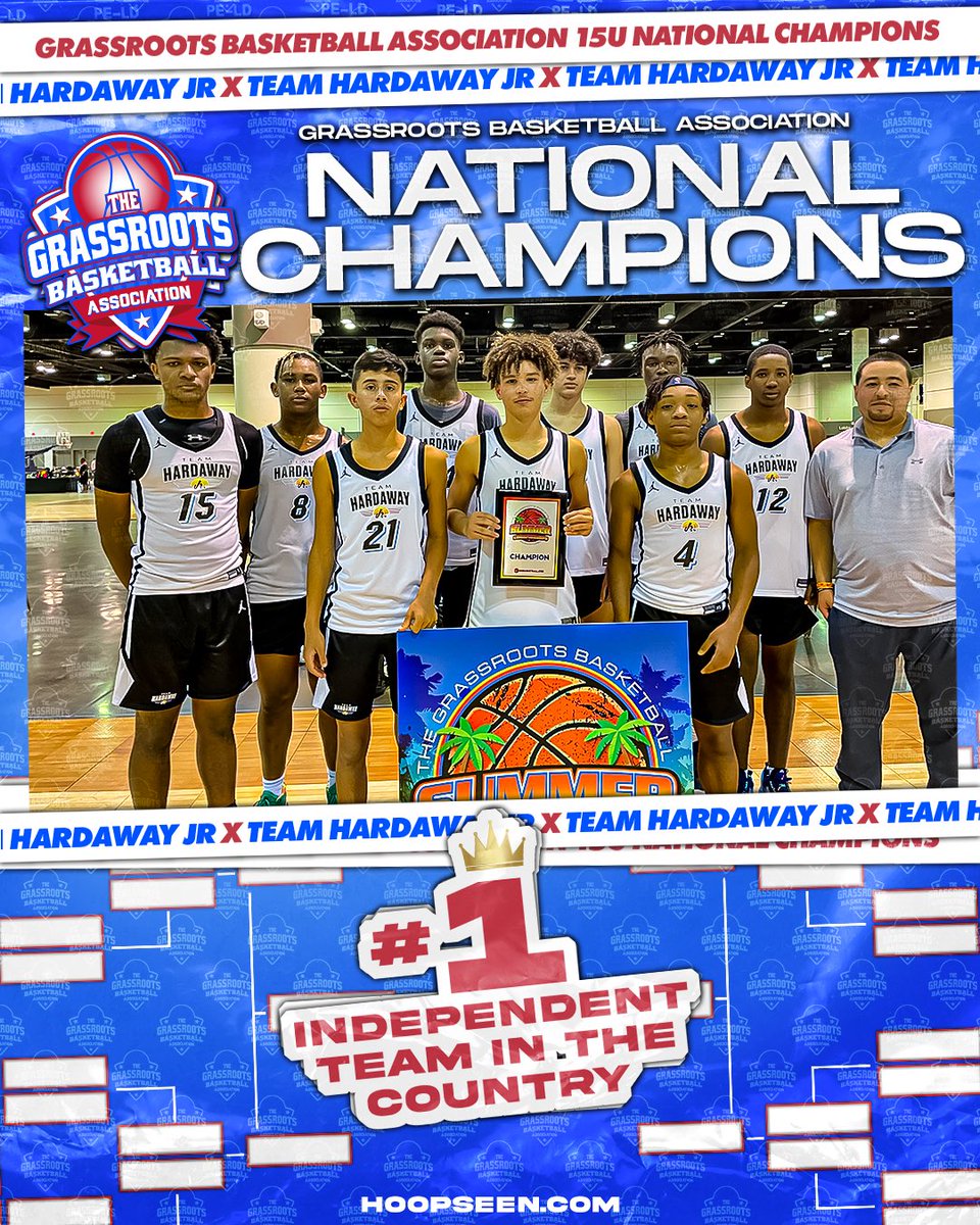 Congratulations to <a href="/TFL_Hoops/">Team Florida Basketball</a> 2023 and <a href="/team_hardawayjr/">Team Hardaway Jr.</a> 2024 for representing the Sunshine State 🏆🌴☀️🏀