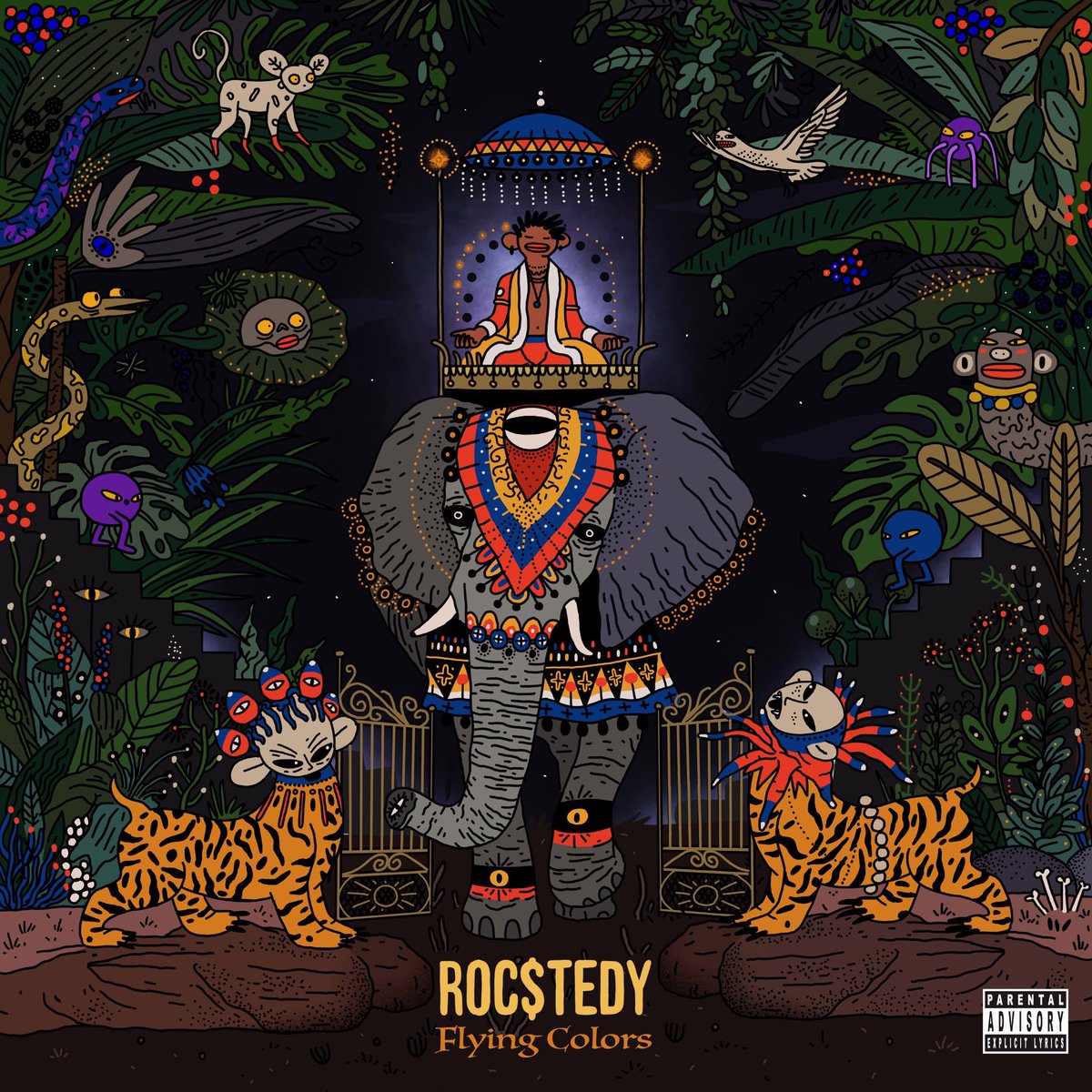 ✨This is the album cover I illustrated for Rocstedy. I will upload album covers I did for 2 years🌝❤️Stay tuned!✨👹
<a href="/kROCSTEDY/">Roc$tedy</a> <a href="/BelowSystem/">Below System Records</a> 

#illustration #art