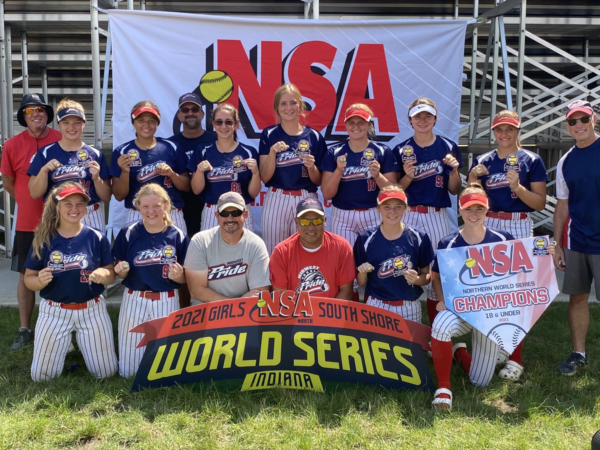 haleyawest's tweet photo. World Series Champs!! @pride_usssa https://t.co/5oPtu5Af5B