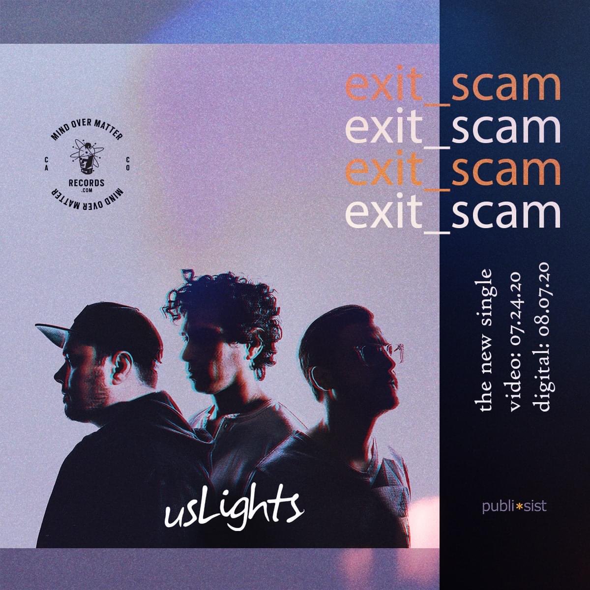 One crazy COVID year ago we teamed up with @publi_sist as their very first artist &amp; released our video for ‘Exit Scam’. It was an honor to be part of Publi*sist’s debut into the music world &amp; we can’t wait to show you all what’s up next. 

xoxo usLights