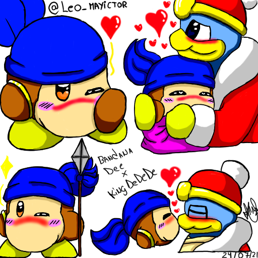 SnowIceClimbers's tweet photo. ✨Embarazo✨
Fue recordar el juego y volver a enamorarme de este shipeo. Aquí un intento de embarazo de bandana, el pequeño ares está creciendo, el futur príncipe.
Pronto subire un dibujo de la guardia real entrenada especialmente para cuidarlo.
#bandanadee #reydedede https://t.co/pLxFeFZIQH