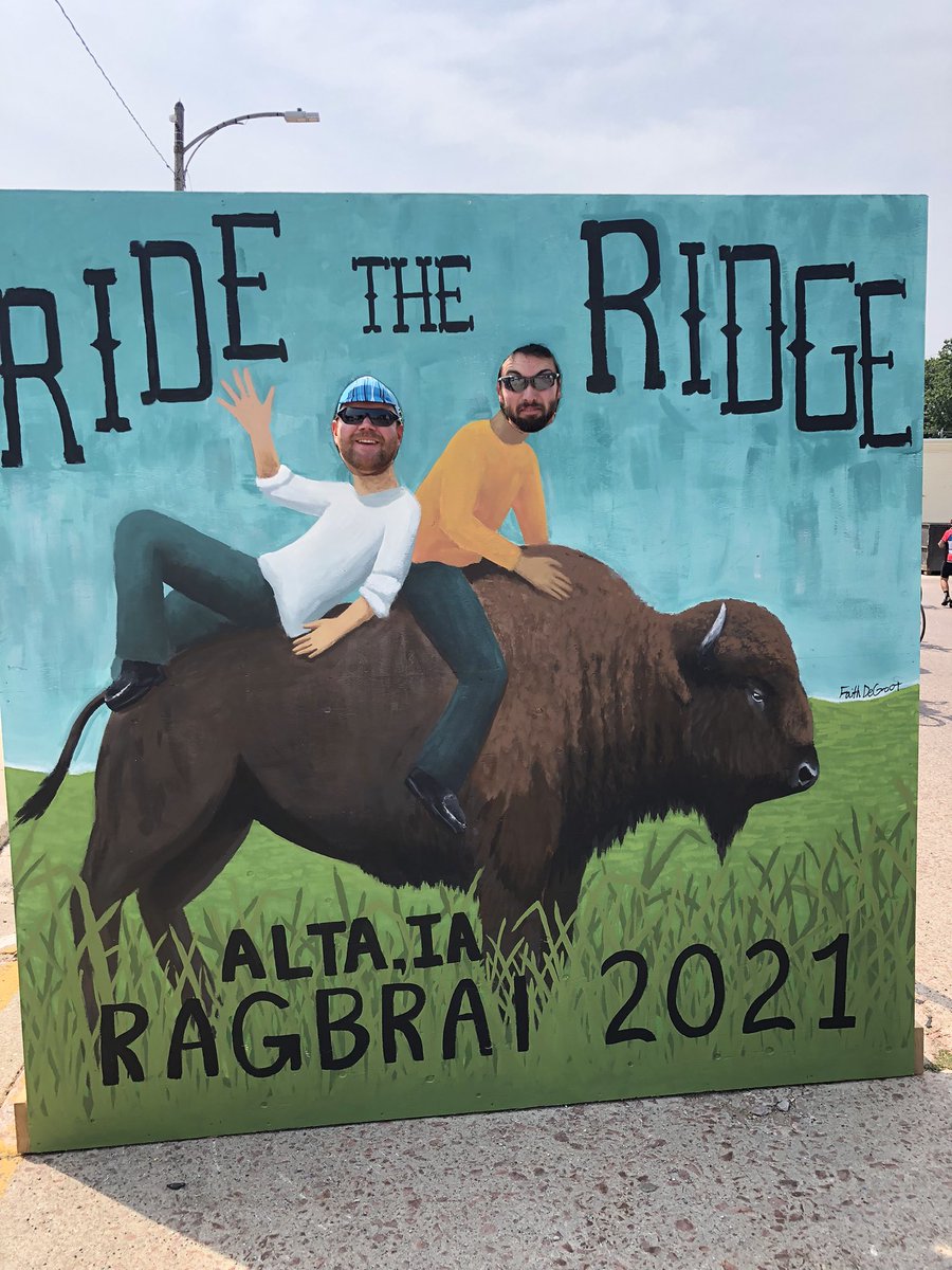 CozLindsay's tweet photo. Ride the Ridge with Coz and Ben! #COZBRAI #ridetheridge #makenewfriends https://t.co/78LZ2k5m3v
