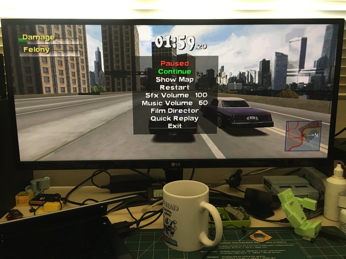 naldin's tweet image. Driver 2 ultrawide #REDRIVER #driver2 @drivermadness @DriverGame