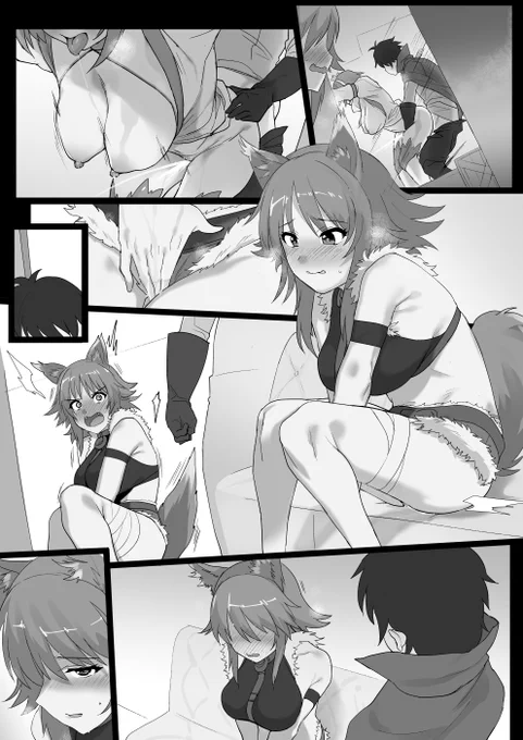 マコトちゃんの簡単な漫画描いています(全7ページぐらい)
仕上げまだ残ってるけど予定よりすこし遅くなりそうで申し訳ない・・・ 