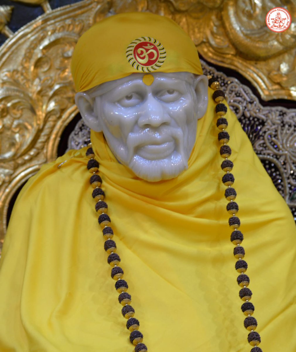 SSSTShirdi's tweet photo. *!! 🕉️ साई राम !!*
*श्री साईबाबा संस्थान विश्वस्त व्यवस्था,शिर्डी*
 *आरती :- शेजारती*
 *रविवार २५ जुलै २०२१*                              
*!! 🕉️ Sai Ram !!*
*Shri Saibaba Sansthan Trust, Shirdi*
*Aarti* :- *Shejaarti*
*Sunday 25 July 2021* https://t.co/NKfRsd5Oqs