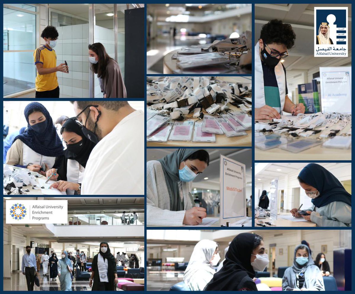 The third cycle of Alfaisal University Enrichment Programs started today! We have met a new group of students full of dedication and potential. We wish them the best of luck and a beautiful journey with us!