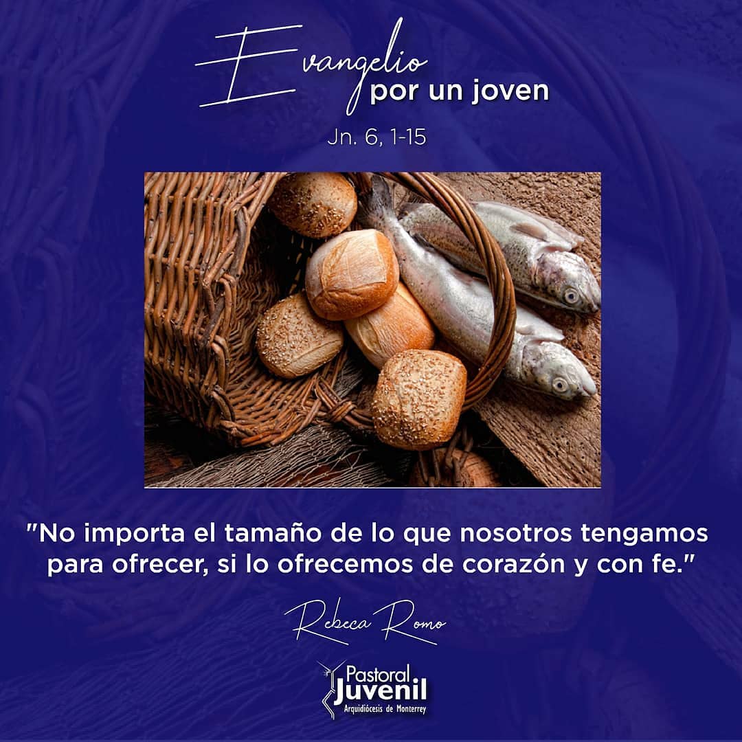 PJMonterrey's tweet photo. Receba, nos comparte el día de hoy su reflexión del Evangelio, #EvangelioPorUnJoven

#EvangelioDeHoy 
#EvangelioDelDia https://t.co/eFfZYj96b0