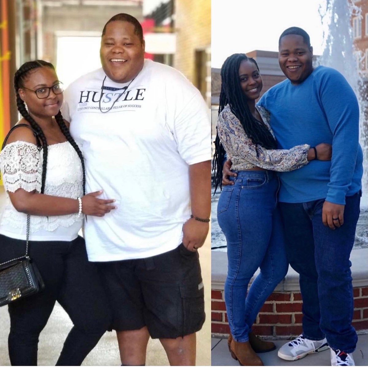 CMgetFit's tweet image. Celebrating the joy of our journey on this beautiful Sunday 🤗 so happy to be on this journey of growth, wellness and love TOGETHER👫🏾 Happy Sunday everyone 🙌🏾 #weightlossjourney #weightlosscouple #bettertogether #Happy