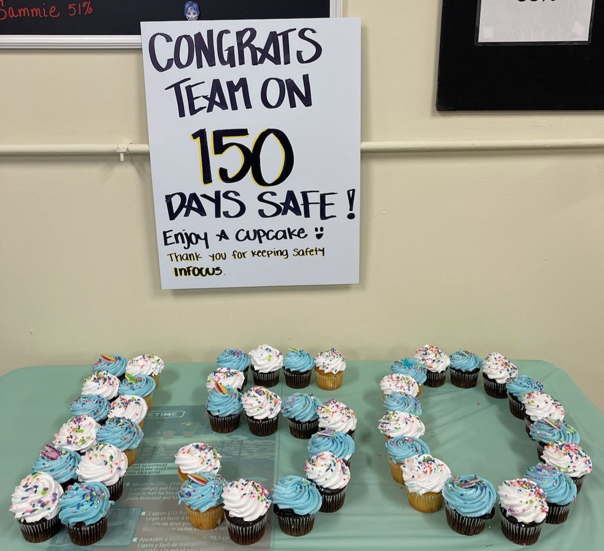 Congrats #HD6838 on 150 days safe! 🎉🧁 
-  -  -  -  -  -  -  -  -  -  -  -  -  -  - 
#safetyispersonal #inFocus #powerofthegulf