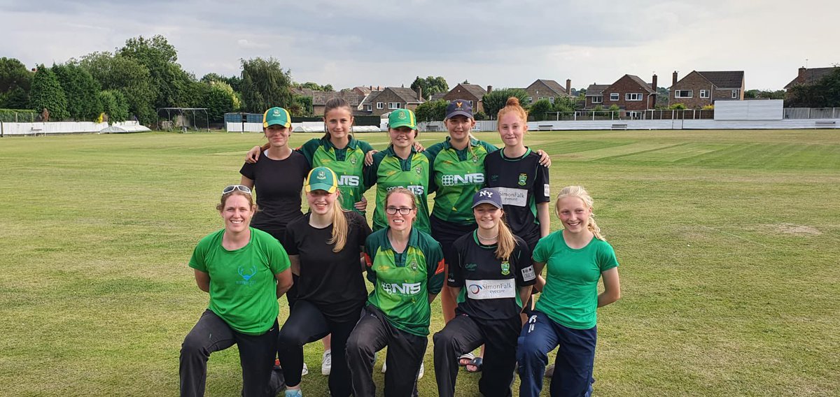 Superb! <a href="/SessayCC/">Sessay Cricket Club</a> Emeralds have beaten league rivals Wrenthorpe.

The yellow and greens chased down 219 with 7 overs to spare with skipper <a href="/amy711252/">amy burton</a> and <a href="/AdriannaDarlow/">Adrianna Darlow</a> putting on 185 for the first wicket.

Sets things up nicely for a tilt at national glory next weekend 🟢🟡