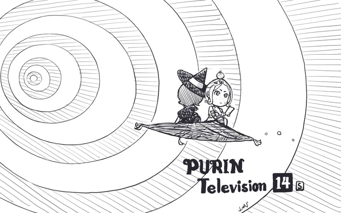 PURIN Television CH14 [s] with MIKAN 