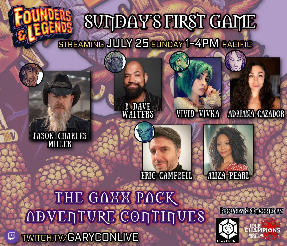 lukegygax's tweet photo. We raised about $6000 for @ExtraLife4Kids and @ChildrensLA yesterday.  It’s so amazing and a HUGE thanks to all.  Today we have 2 more awesome games as well as a chat with #TimKask a panel on Healing Effects of TTRPGs and Campaign Design. #fnl #dnd #ttrpg #gygax https://t.co/oOIKjKMZL8