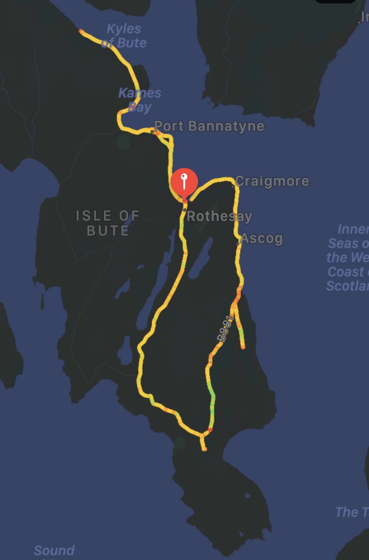 Wrote part of a chapter in the am and cycled 45km around the island in the afternoon, I think this is work life balance? 🤷🏼‍♀️ ✍️ 🚴 <a href="/TapokaM/">Tapoka Mkandawire</a>