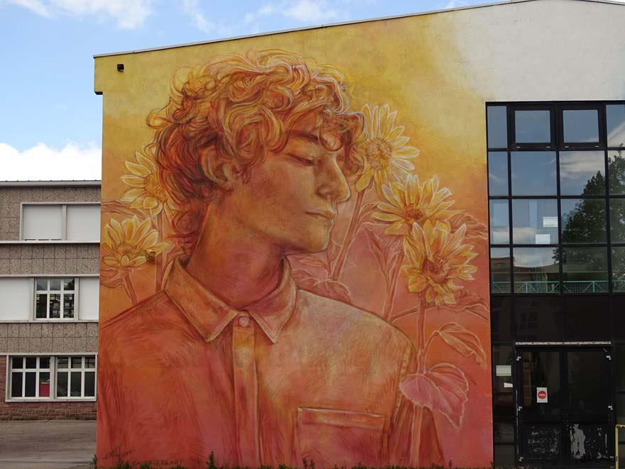 Art_mural's tweet photo. #SaintDiedesVosges #Vosges superbe fresque intitulée "Soleil, Lune" par #EmilyDing 
En savoir +en suivant ce lien : https://t.co/6vGQoTTBGl https://t.co/FSMZR3ElDj