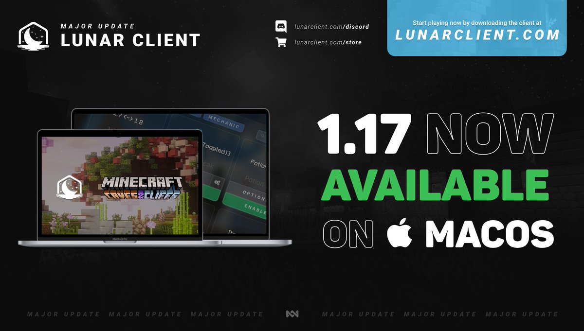 Is macos able to lunar client for mac