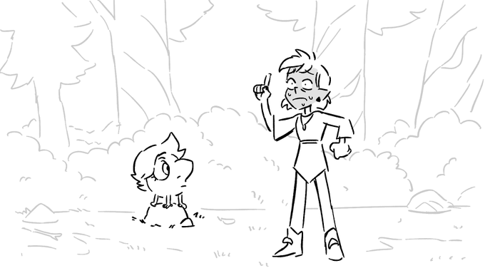 don't know if it's visible but amity's Blush™ makes an appearance in the last few panels 