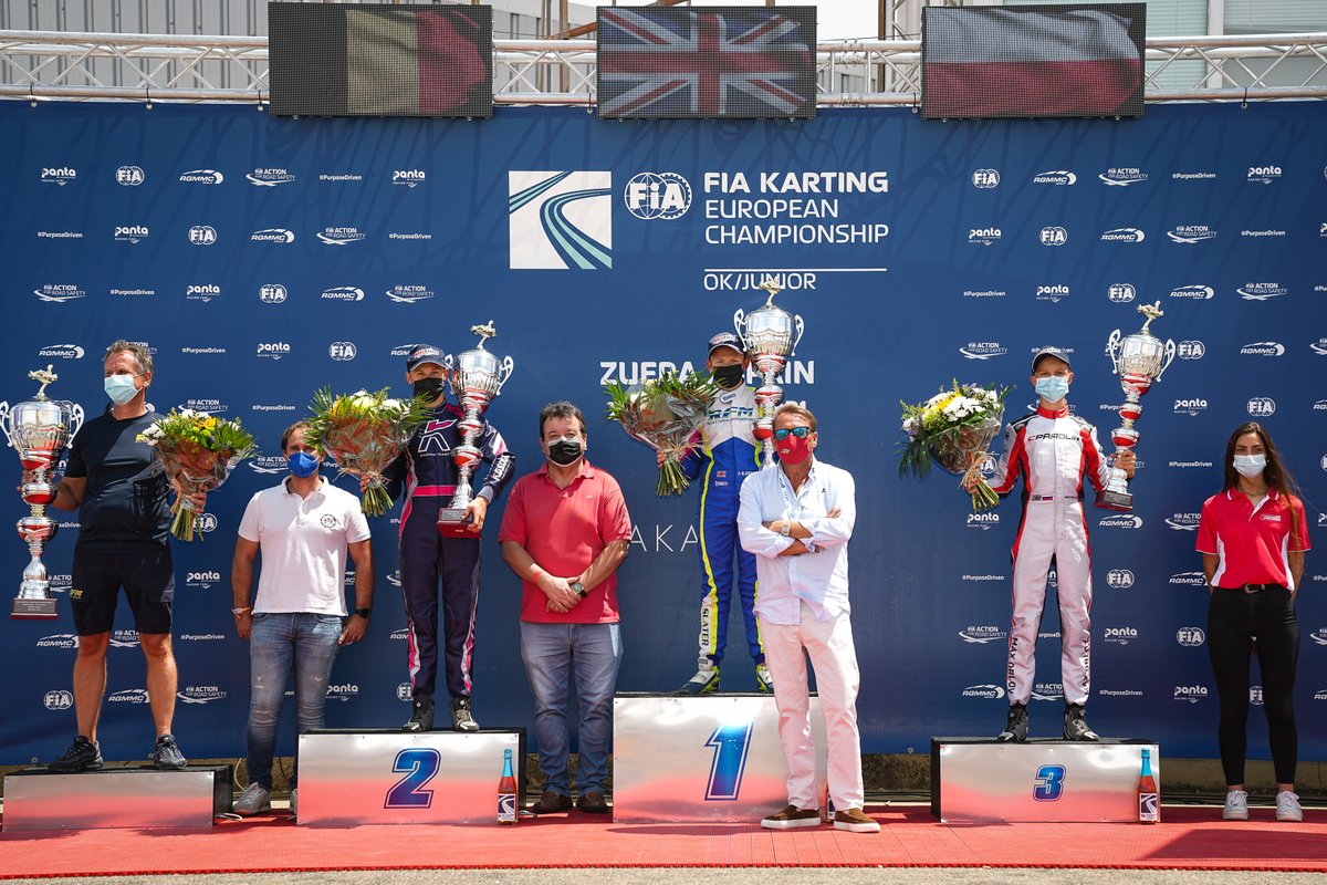 FIA (@fia) on Twitter photo #FIAKarting - The 2021 FIA Karting European Championship OK & Junior ended in Spain with a highly spectacular competition. Italy's Andrea Kimi Antonelli in OK and Britain's <a href="/27FreddieSlater/">Freddie Slater</a> in Junior were crowned after winning their respective finals 🇪🇸 ⬇
fia.com/news/fia-karti… #FIAKarting - The 2021 FIA Karting European Championship OK & Junior ended in Spain with a highly spectacular competition. Italy's Andrea Kimi Antonelli in OK and Britain's <a href="/27FreddieSlater/">Freddie Slater</a> in Junior were crowned after winning their respective finals 🇪🇸 ⬇
fia.com/news/fia-karti…