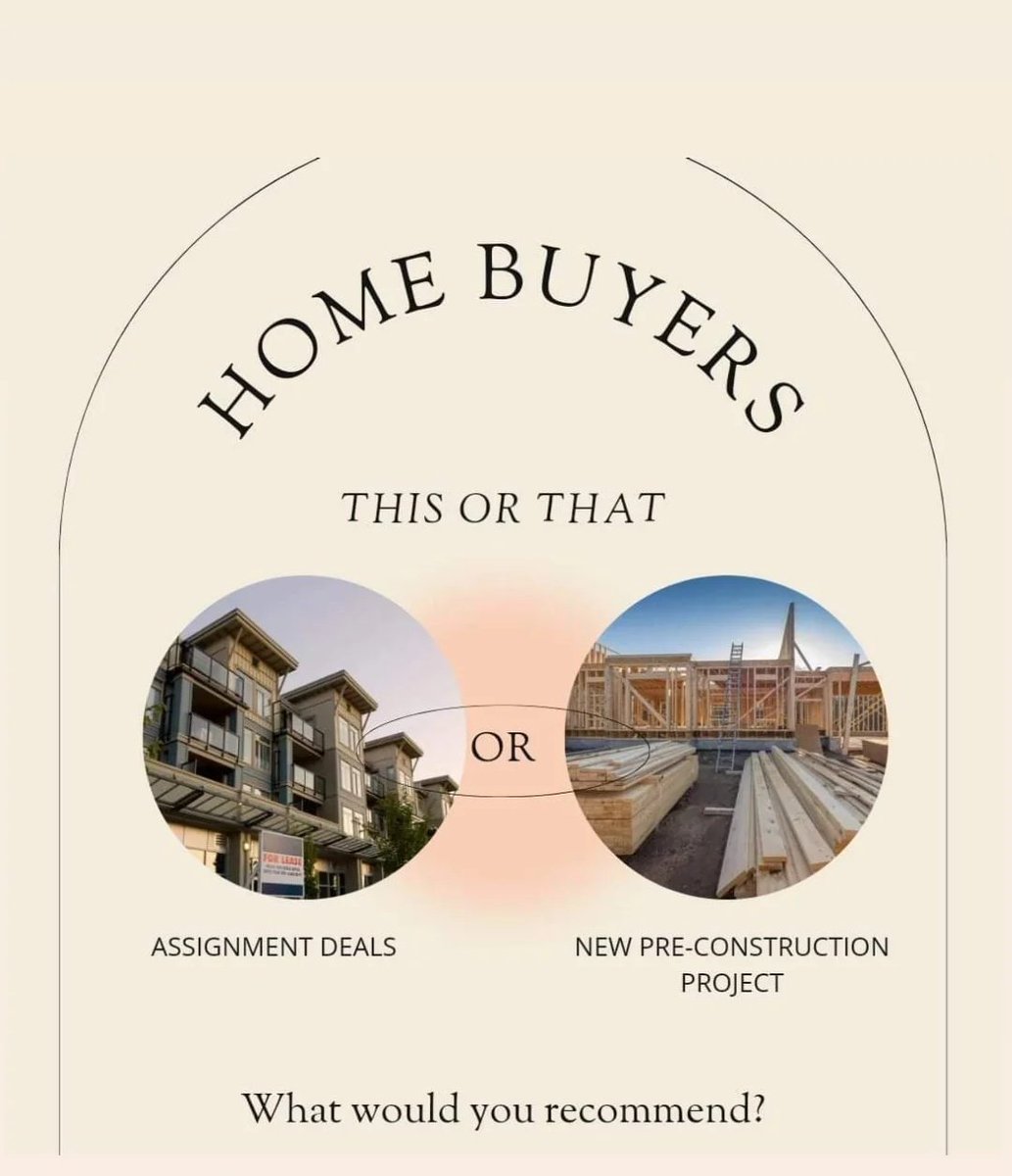 Home Buyers,  Which one do you recommend and why? 

#Toronto #realestateinvesting #listing #homesales #torontorealtor #torontogta #RealEstateNews #realestateagent #banadadpour