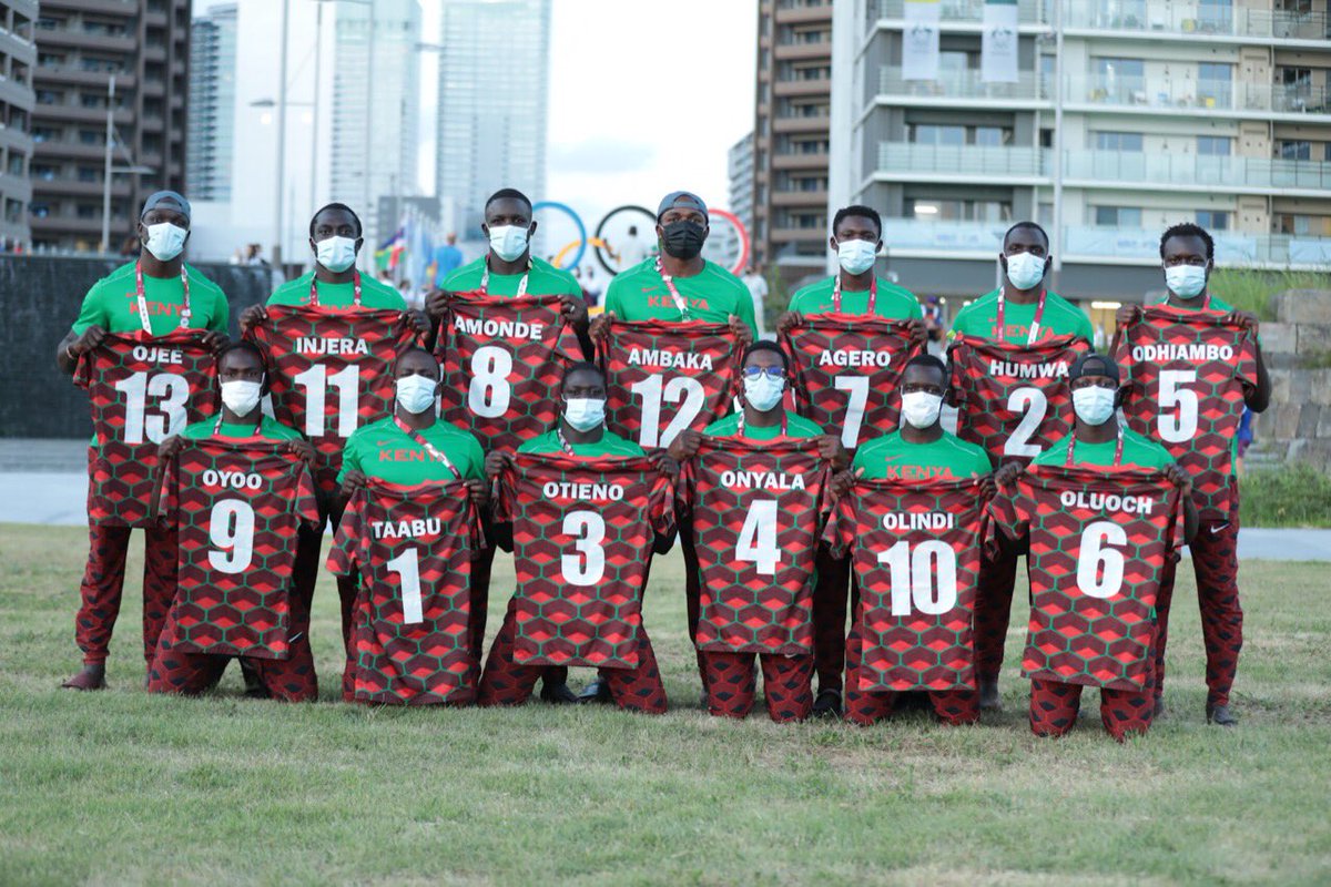 Our Kenyan rugby team Shujaa, will tomorrow play against USA in their first game.Wishing you all the best. #TeamKenya #YouAreTheReason