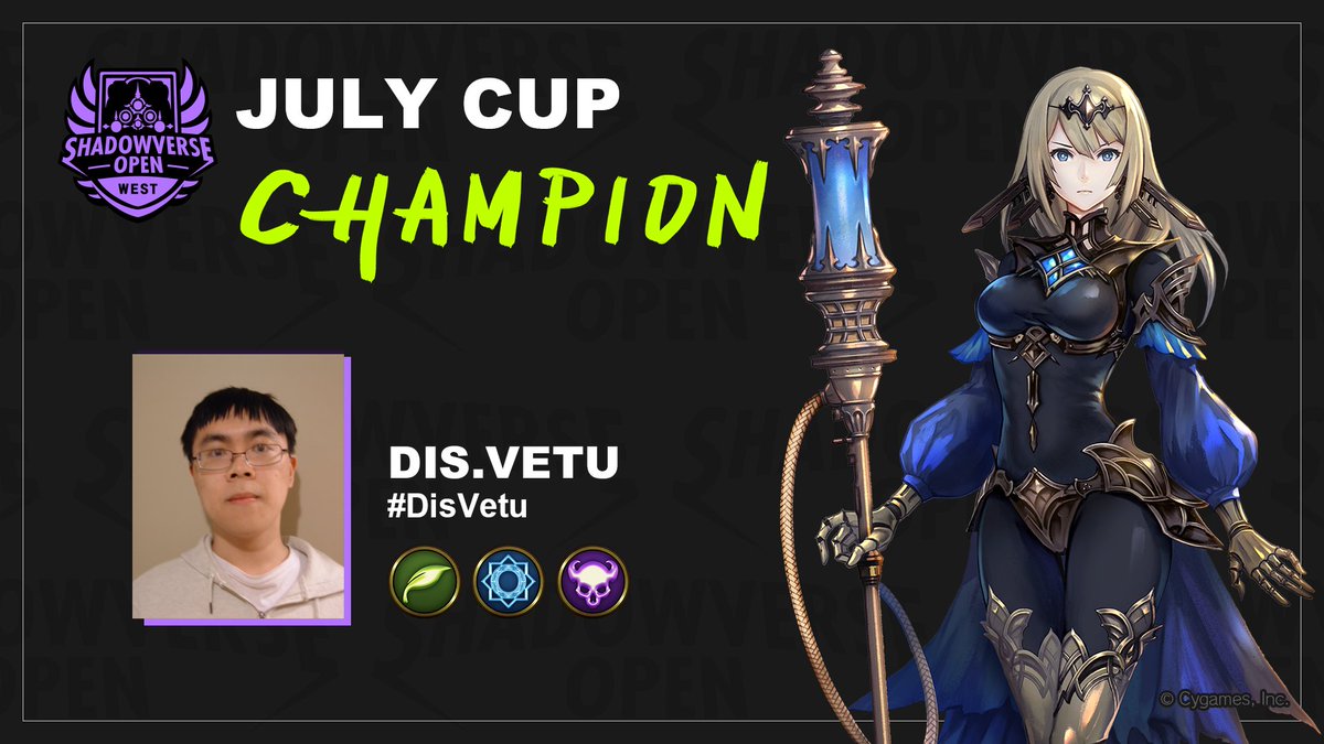 👑🏆👑

Congratulations to #DisVetu from <a href="/Team_Disastra/">Team Disastra</a> your SVO WEST July Cup Champion! #SVOW

After an epic comeback against <a href="/MS_Charmflash/">Charmflash</a> in the first round, Dis.Vetu secures a 2-0 victory with an Accel Forest and Mysteria Rune lineup. 💪

GGWP to all competitors! 🎉