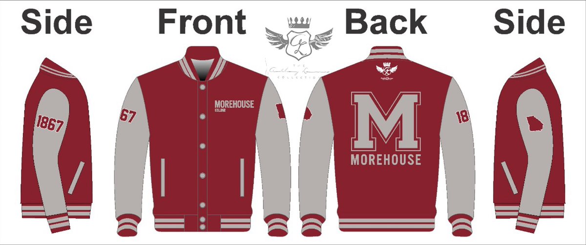 ALCollection's tweet photo. Just for a limited time you can customize your 2021-22 #ALCollectionSU #ALCollectionGSU #ALCollectionFAMU #ALCollectionMorehouse letterman jacket on the right chest only with up to 15 characters. This option will only be available until 8/14. 
https://t.co/QfS91pyNsC https://t.co/JVWn7nhsby
