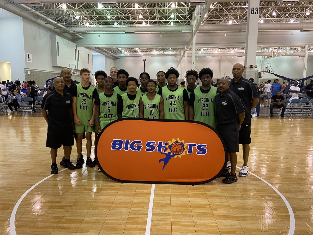 BigShotsGlobal's tweet photo. #BIGSHOTS #VALive 
15U Blue Silver Title 

VA Elite Southside: 64
#5 Jailyn Edmonds- 17 pts 
#35 Jaken Ford- 12 game winning 3

Team Vito: 63
#10 Donavan Blackman 20 pts https://t.co/SltQvfammx