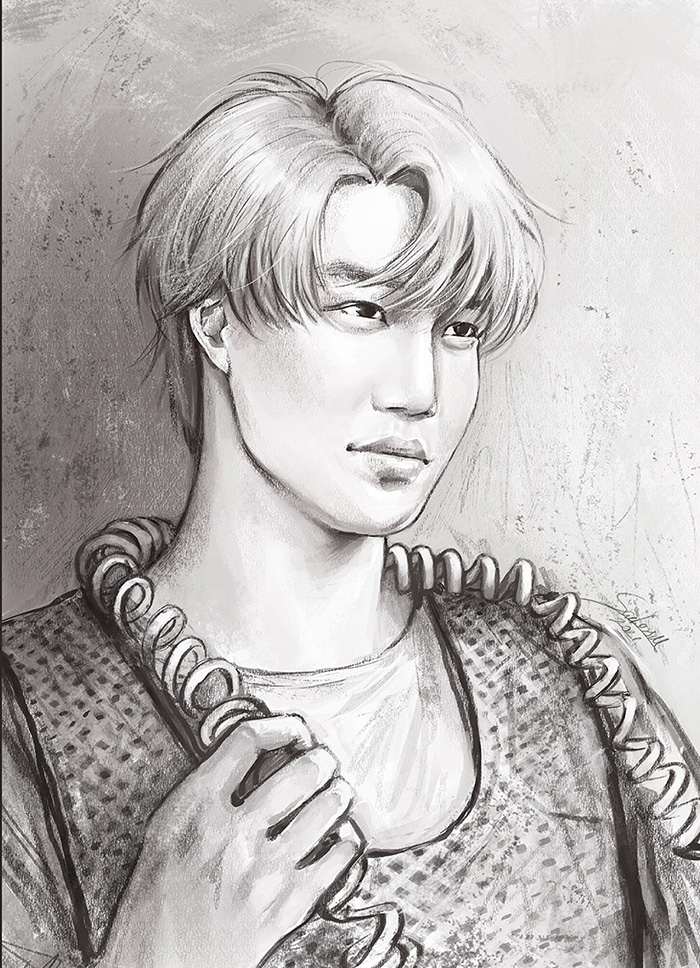 KAI DFTF 
#exo #exodrawing #exofanart #dftf #KAI  #kimjongin