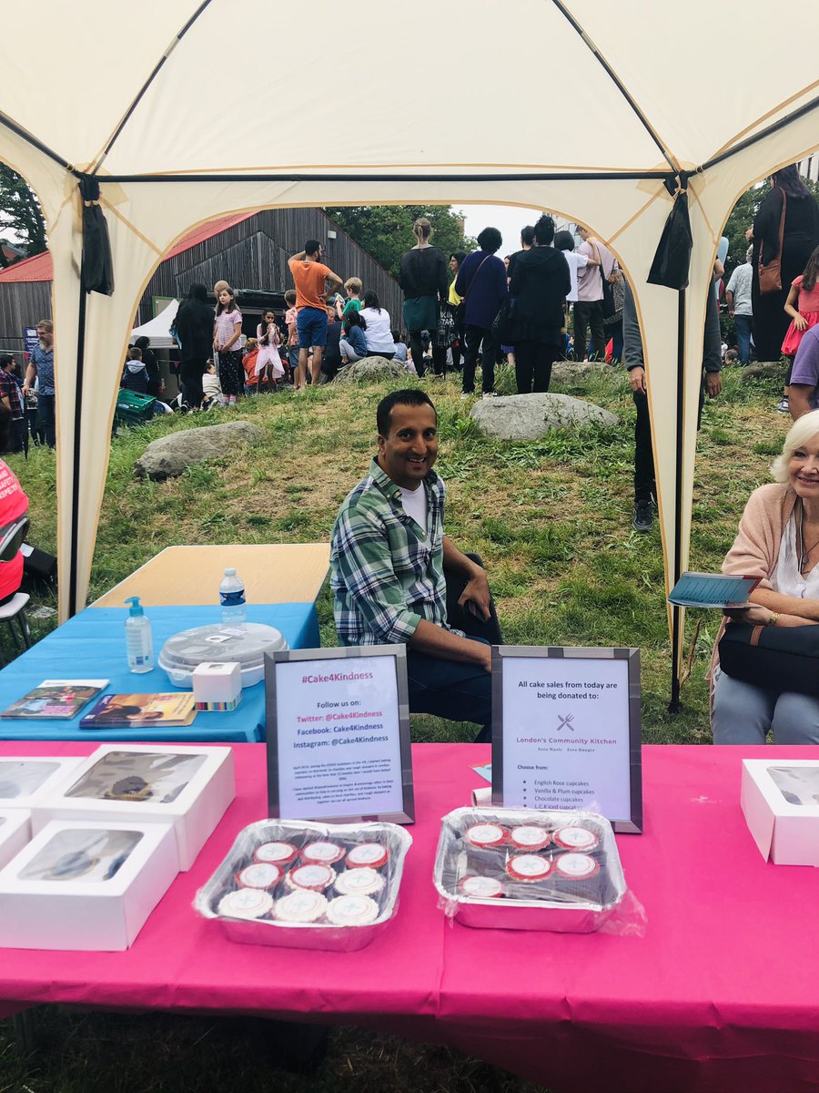 redcupcafeuk's tweet photo. Wow 🤩 what an absolutely brilliant day!! #Harrow did what it does best; it came together as one, all in the name of @KitchenLondons ❤️Definitely have to be repeated next year 🌟 #charity #donation #endfoodpoverty #MadeInHarrow #hospitality #festival https://t.co/7knIgXQYr1