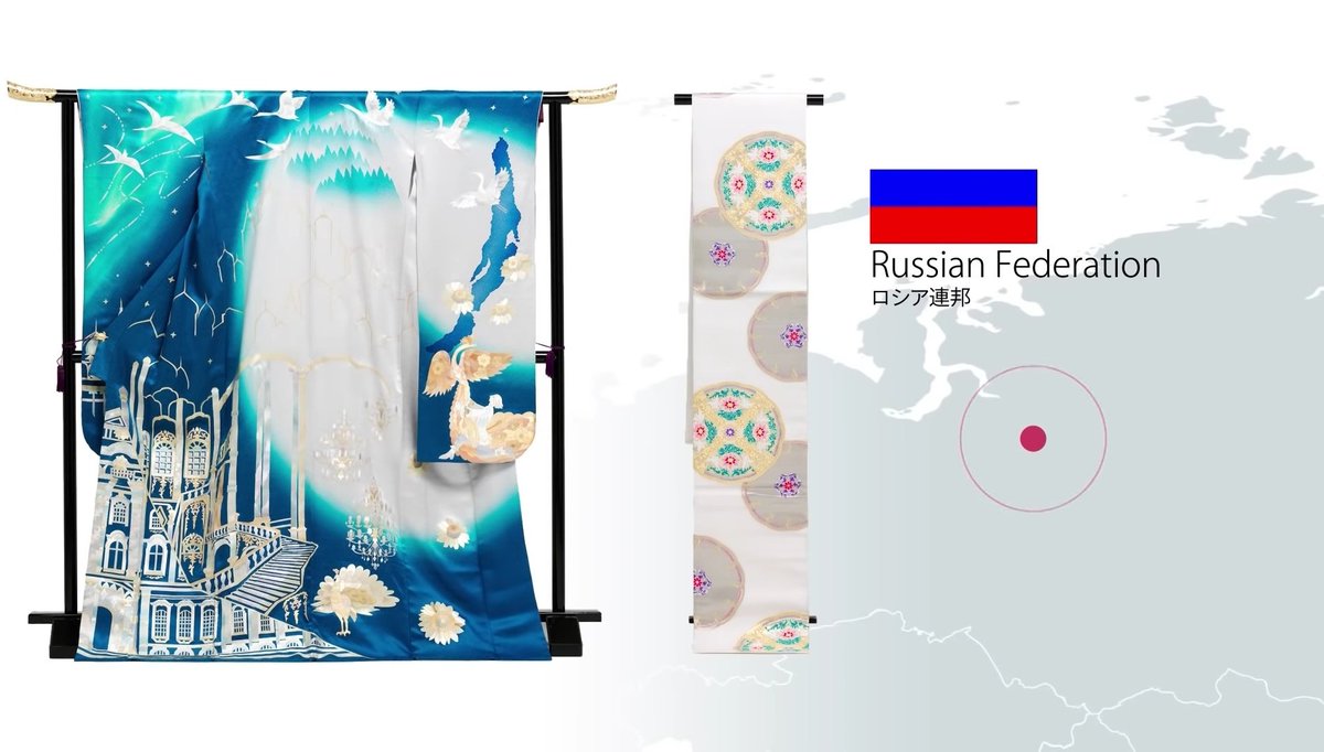 14Milimetros's tweet image. Japón y varios artesanos han creado un kimono para cada país del mundo.

🇸🇾Siria: Pilares de Palmira, palomas de la paz y las banderas 🇸🇾🇯🇵 como gesto de hermandad

🇦🇲Armenia: Iglesia de Echmiadzin y granadas

🇷🇺Rusia: Iván agarrando al Fénix

🇮🇷Irán: Persépolis y Darío el Grande