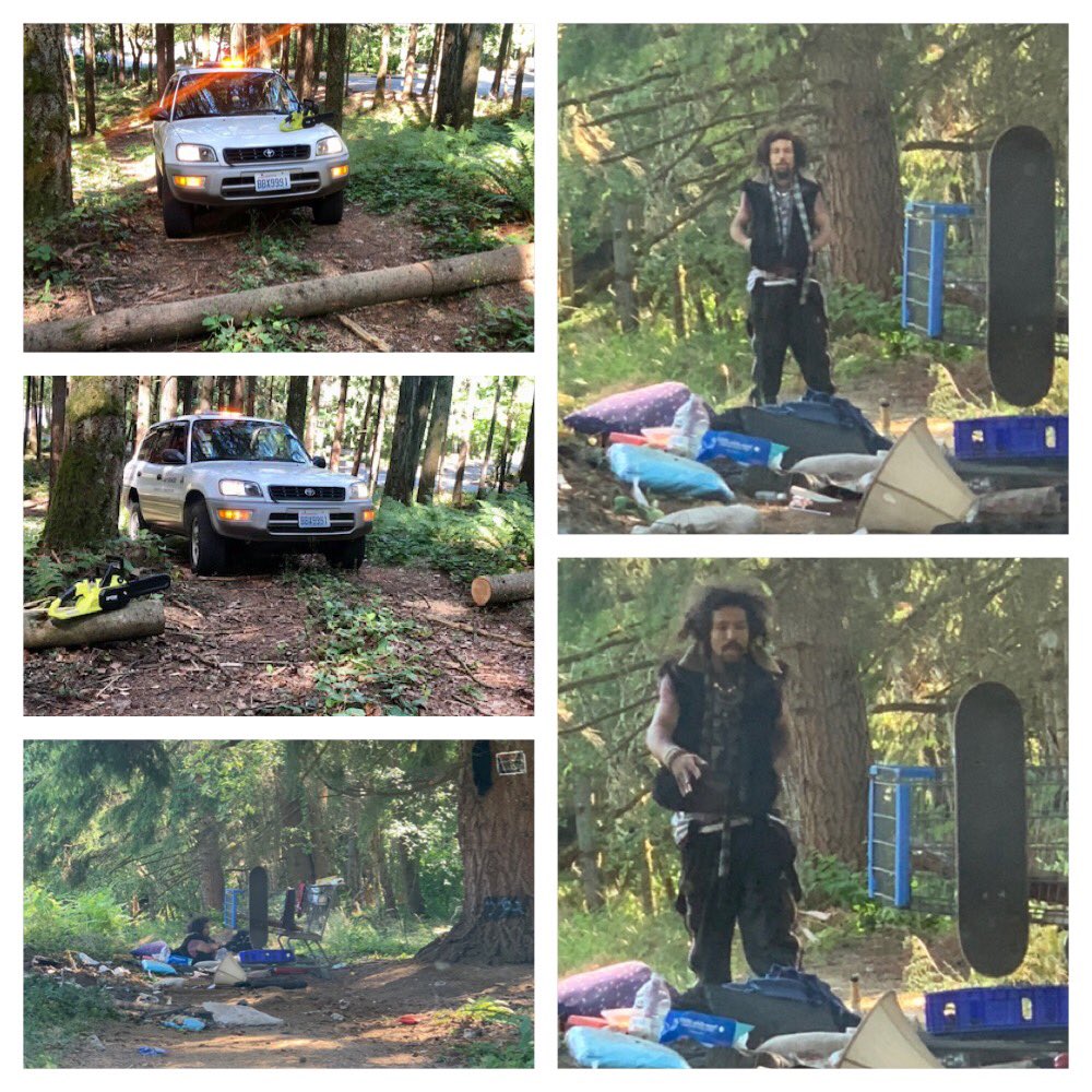 DubServices's tweet photo. two obstacles during our recent land patrol. A tree and trespasser. #handled Get the #trespassbusters & #therealextrapatrol in #federalway #auburnwa #Kentwa #tacomawa #sumnerwa #Fifewa #Seattle #bonneylake #wevegottheeye ##communitypatrol #patrolking #patrolandmore https://t.co/1MyGVhXtz8