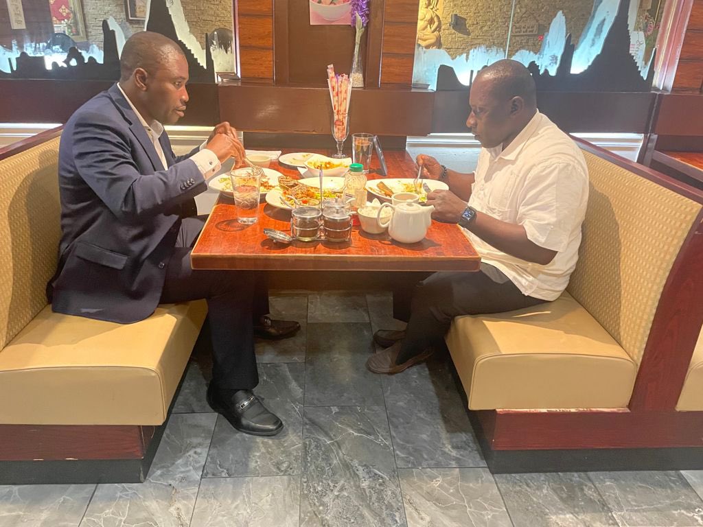 GanamePosso's tweet photo. Last Sunday I had the privilege to spend great time with my brother, friend and mentor His Excellency @MahamadouNimaga Nimaga Embassador of the Republic of Mali at his residence in D.C. 

Thank you Ambassador Nimaga for welcoming me at your house. https://t.co/sdJecp9RmA