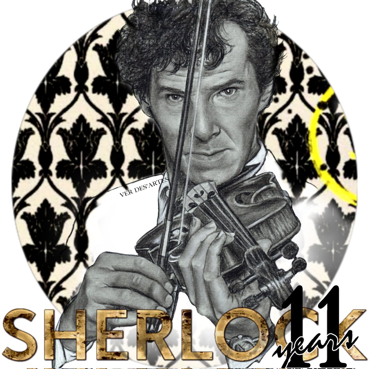 Verartesdesenho's tweet image. #11YearsOfSherlock