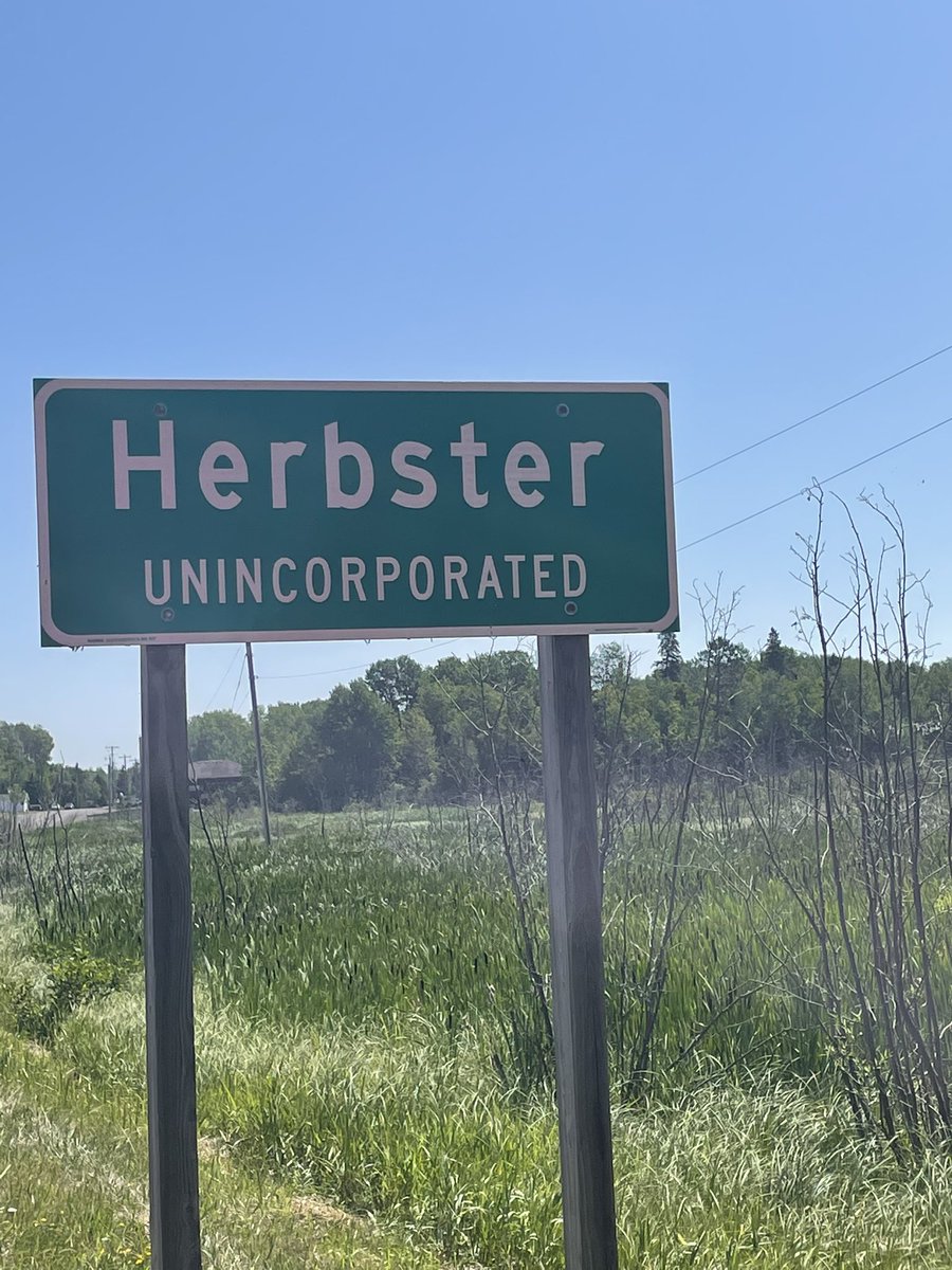 frieberg456's tweet photo. You know you are a big deal when they name a town after you @dmherbster https://t.co/GojIbRYACw