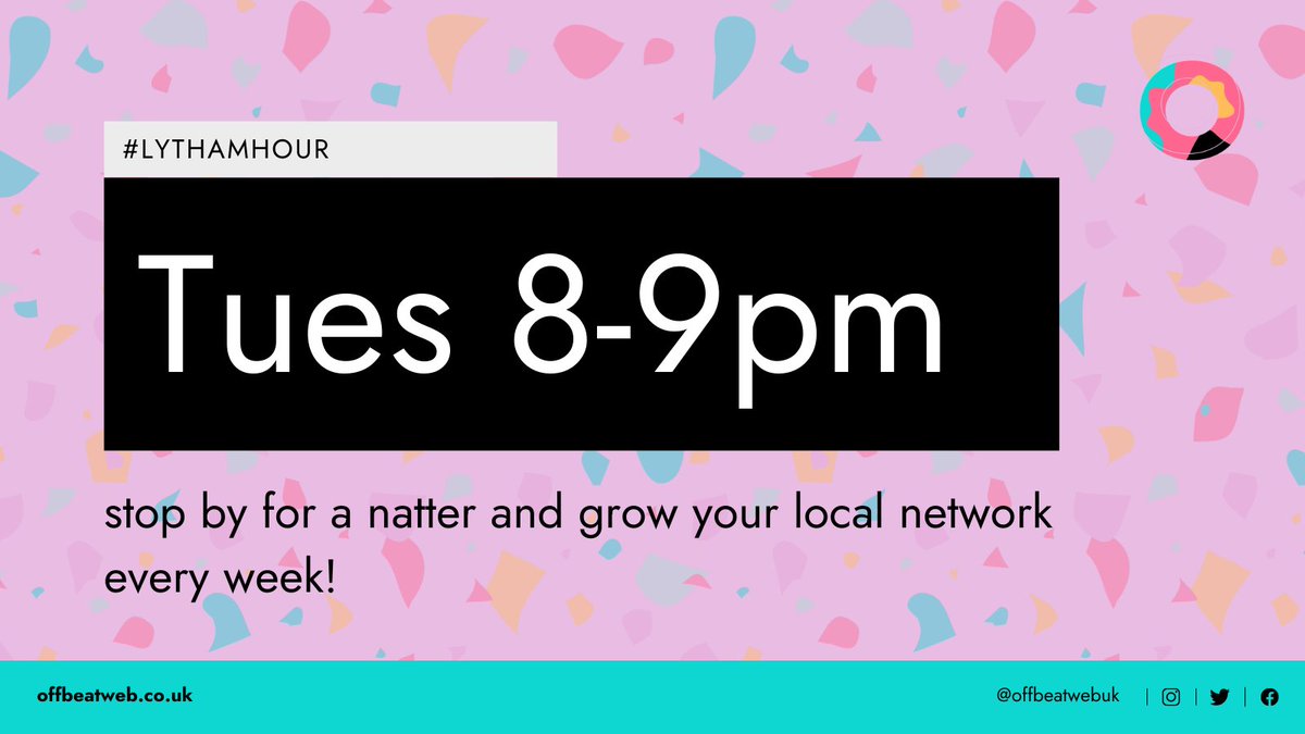 offbeatwebuk's tweet image. We're bringing back #lythamhour y'all! Join us from 8-9pm every Tuesday for a good natter 🙌✨