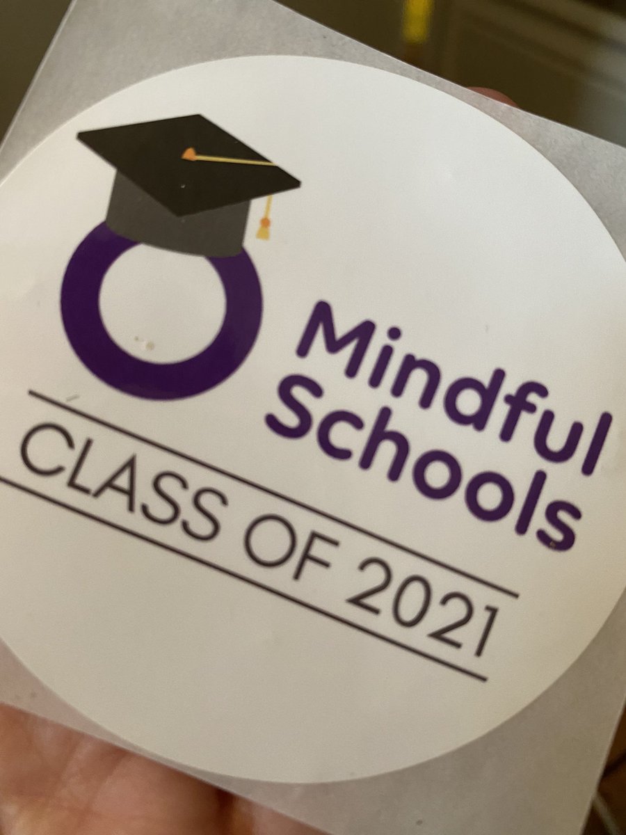 jessicamonkcom's tweet photo. Officially a @Mindful_Schools graduate! It’s been a wonderful and engaging past year of growth and learning. I cannot recommend this program enough. Every educator should have this opportunity. Truly changing the way students learn and how teachers teach! https://t.co/PWdxwARXsa