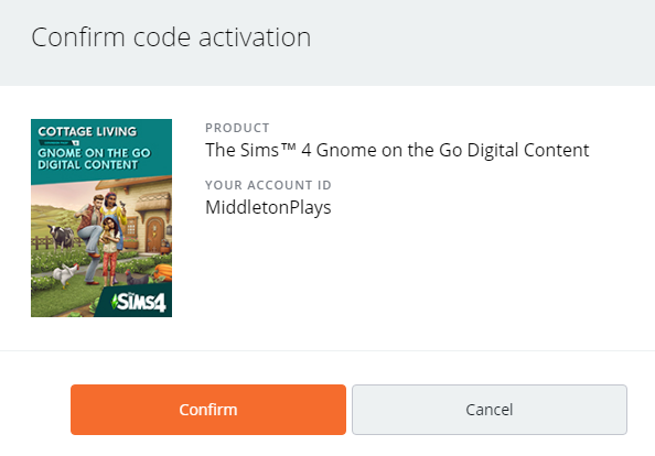 Josh Middleton on X: I bought The Sims 4 Cottage Living EP from Instant  Gaming. I didn't see the bonus content in my game so I contacted them. They  sent me an