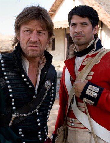 razajaffreyfans's tweet photo. POTD: From #SharpesPeril, 2008. #razajaffrey #seanbean #dailyraza https://t.co/fRrLdCoMKv