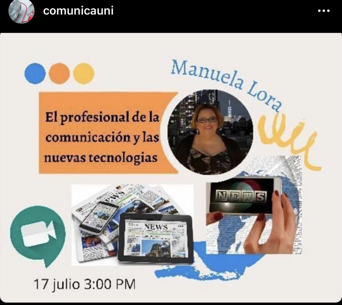 StephanieUCSD's tweet photo. Manuela Lora habla del clasismo en la prensa escrita en la República Dominicana. Enteraté del conversatorio del cual formó parte con estudiantes de la #UCSD #prensamayo21 https://t.co/wKxRIaKYLt https://t.co/7Rx1ZRiPMV
