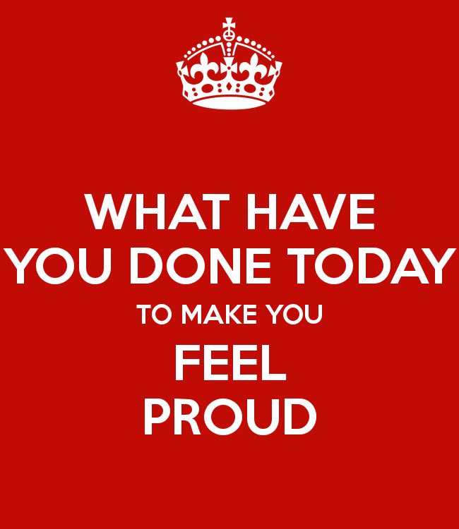 Today is done. Today is done