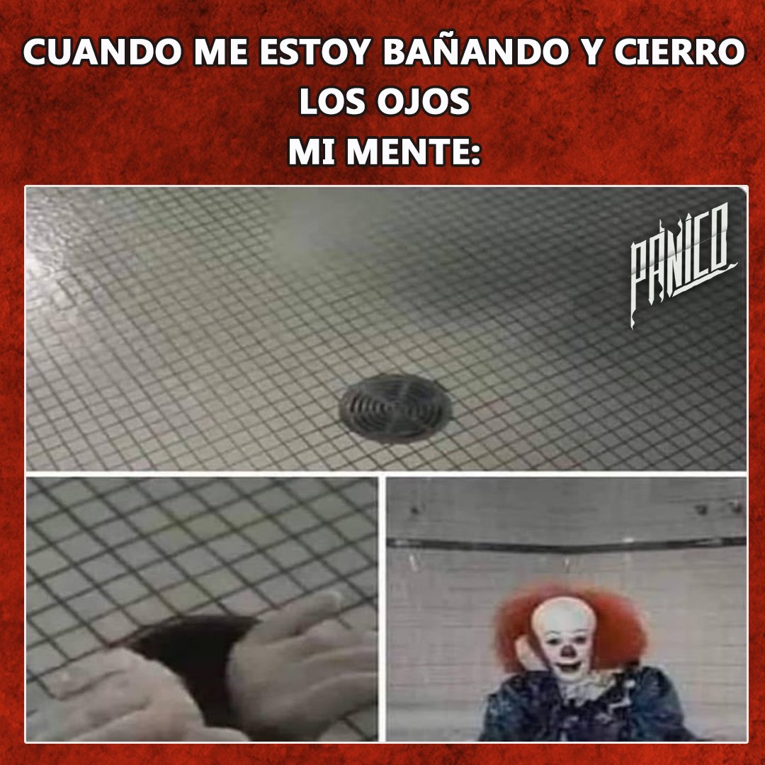 panicomx's tweet photo. Hay películas que no solo se ven... se sienten... se viven #paniquers 😂
#eso #it #memesit #meme #humor #comedia https://t.co/mMEzsKMSJL